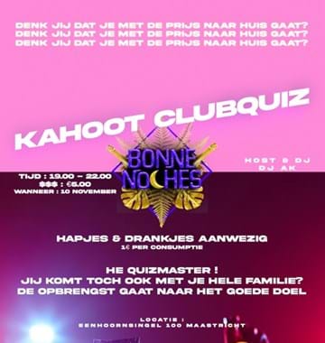 Kahoot Clubquiz Bonne Noches