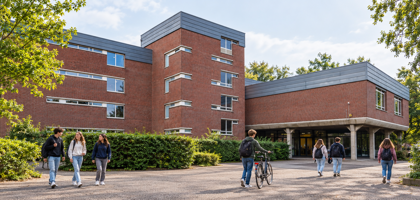 VMBO Maastricht Met Scholieren En Fiets
